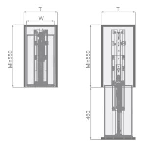 Diamond Style Show Tall Unit Basket KHW7837